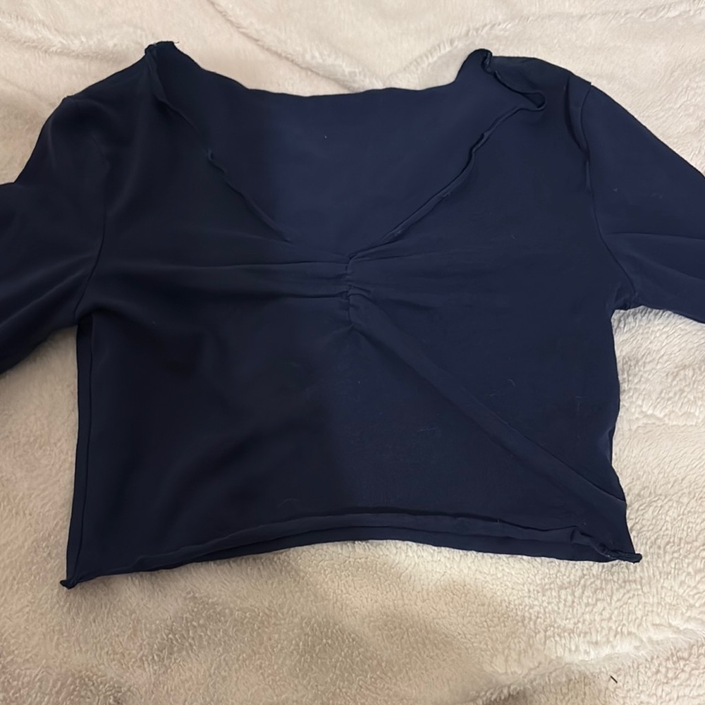 Navy Blue Women's Top